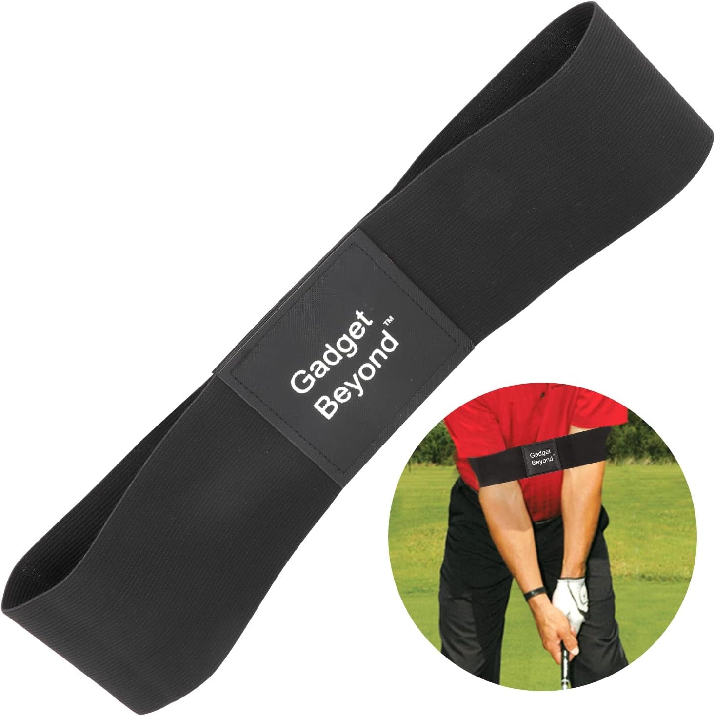 Gadget Beyond Swing Correcting Arm Band Golf Swing Training Aid