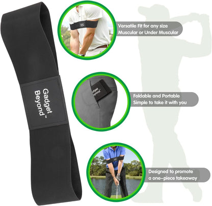 Gadget Beyond Swing Correcting Arm Band Golf Swing Training Aid