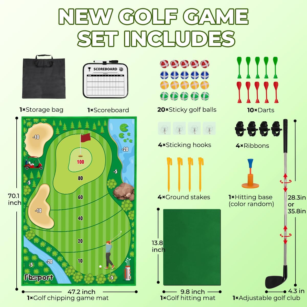 FBSPORT Golf Chipping Game